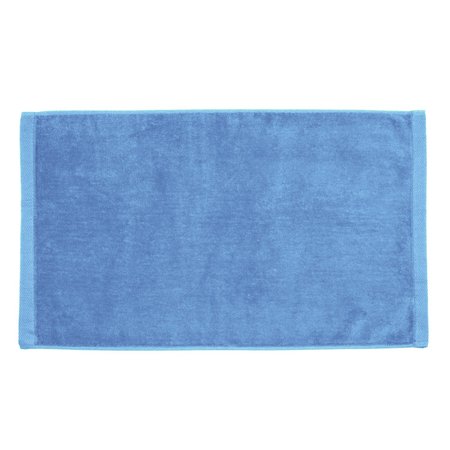 TOWELSOFT Premium Velour Hand Face Sports Towel 16 inch x26 inch Sky Blue HandTowel-GV1201-SKYBLU